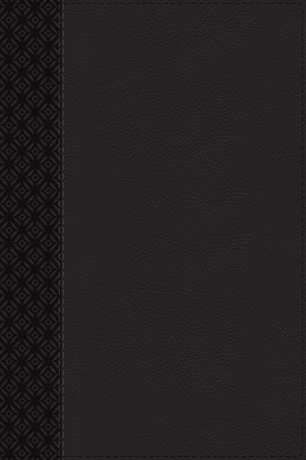 NIV Compact Center-Column Reference Bible Black (Red Letter Edition)