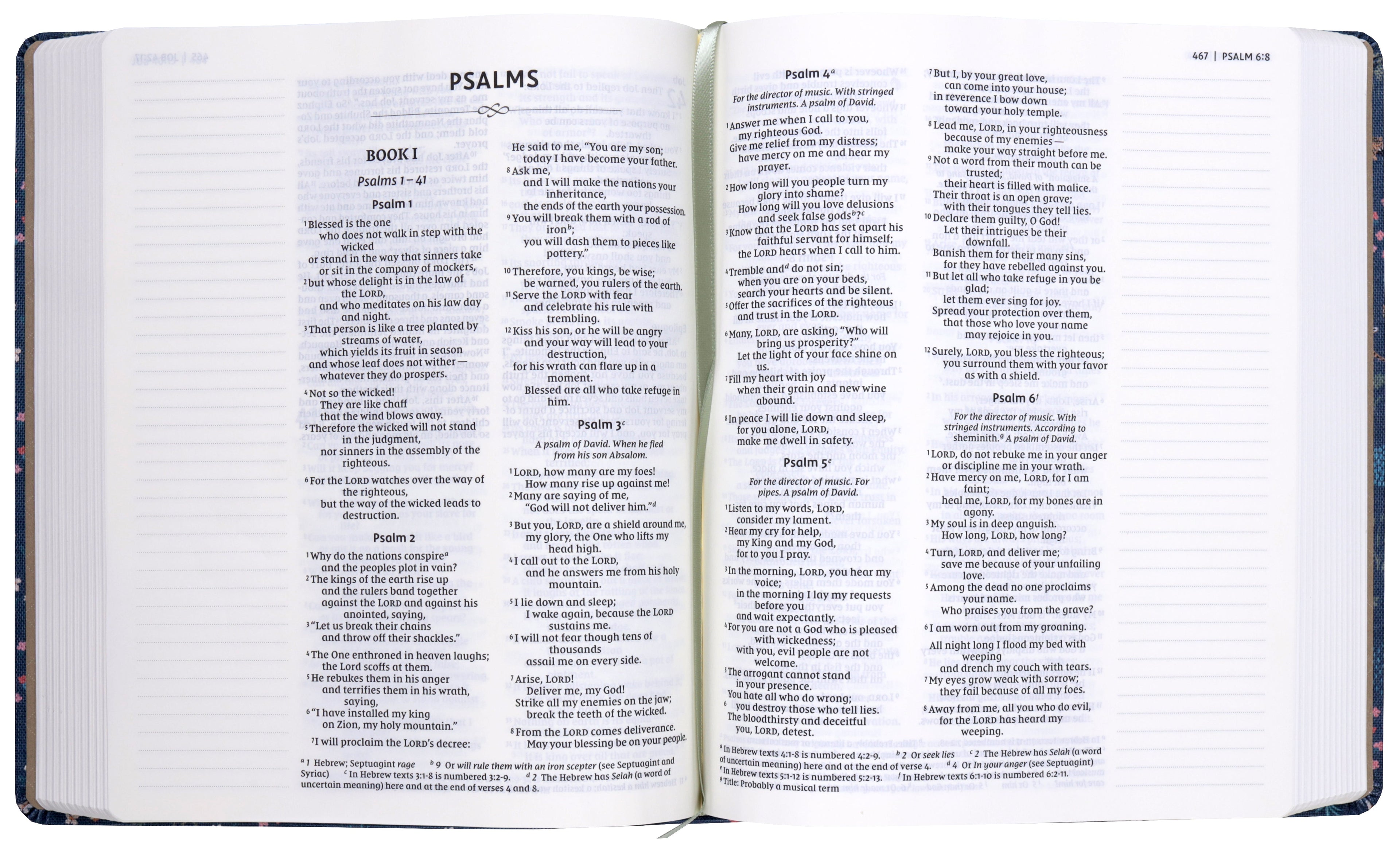 NIV Journal the Word Bible (Red Letter Edition)