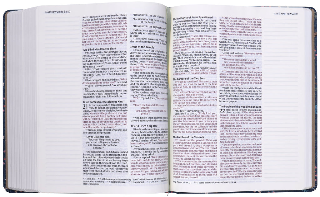 The NIV Journal the Word Bible, Red Letter Edition, for spiritual growth through journaling