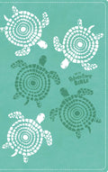 NKJV Adventure Bible Teal close-up image showing teal cover and design