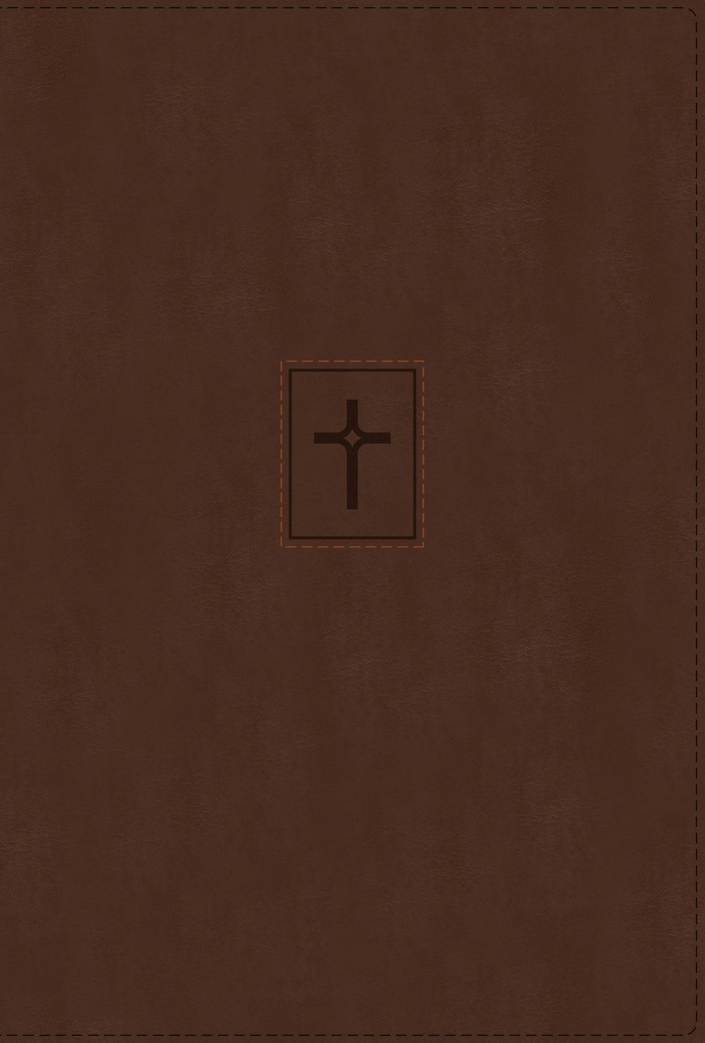 NIV Thinline Bible Large Print Brown (Red Letter Edition)