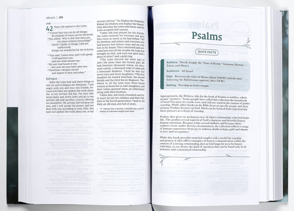 NIV Couples' Devotional Bible Growing Together in Christ