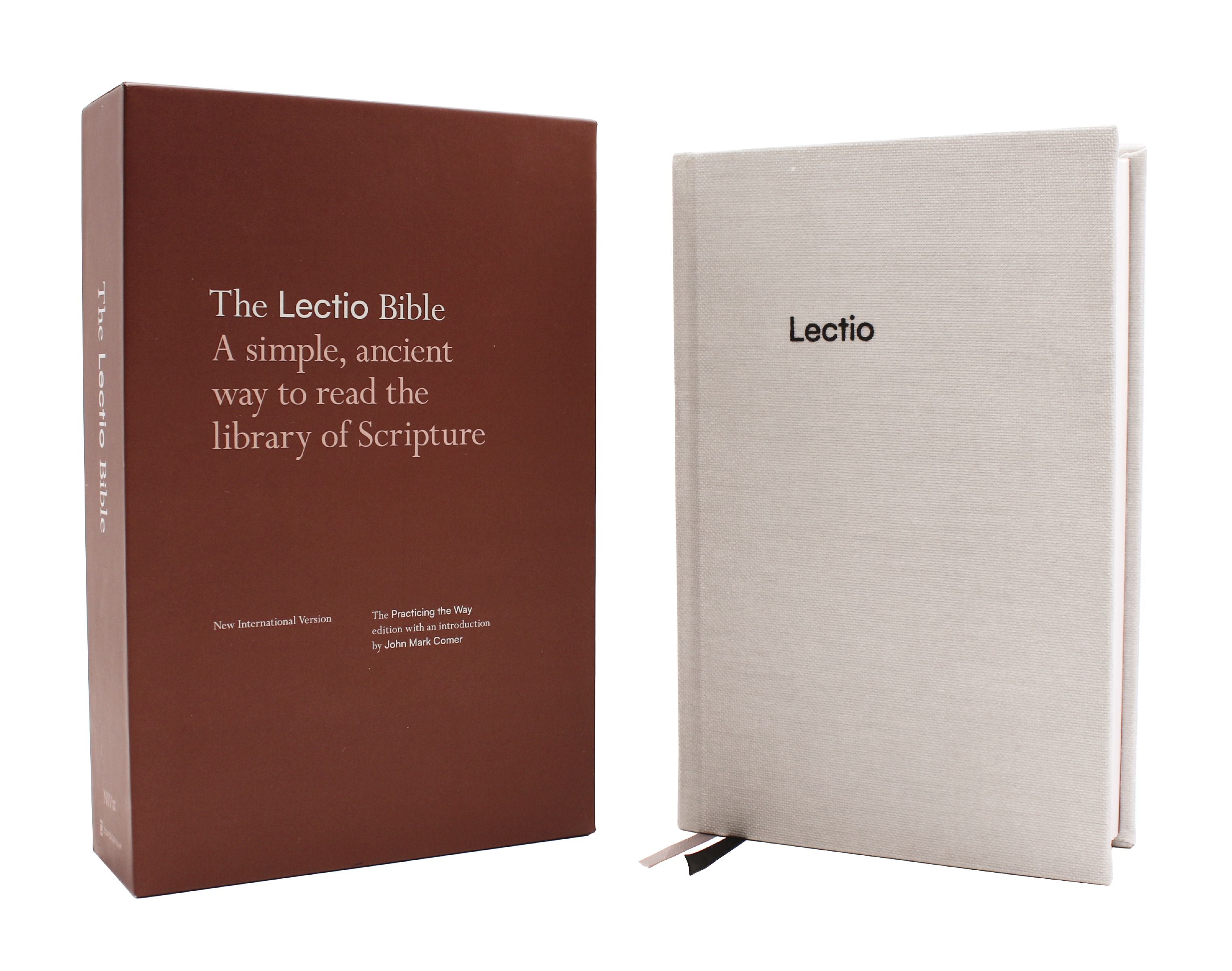 NIV Lectio Bible: A simple, ancient way to read the library of Scripture (Black Letter Edition)