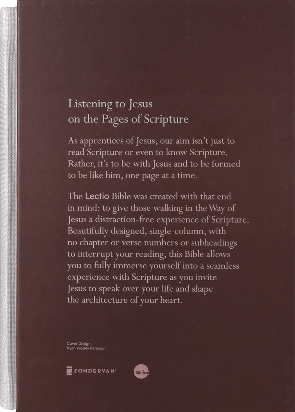 NIV Lectio Bible: Discover ancient pathways to scripture