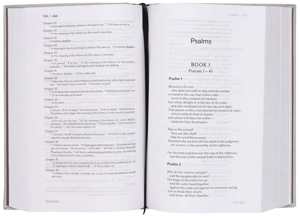 NIV Lectio Bible: Study scripture with a black letter edition