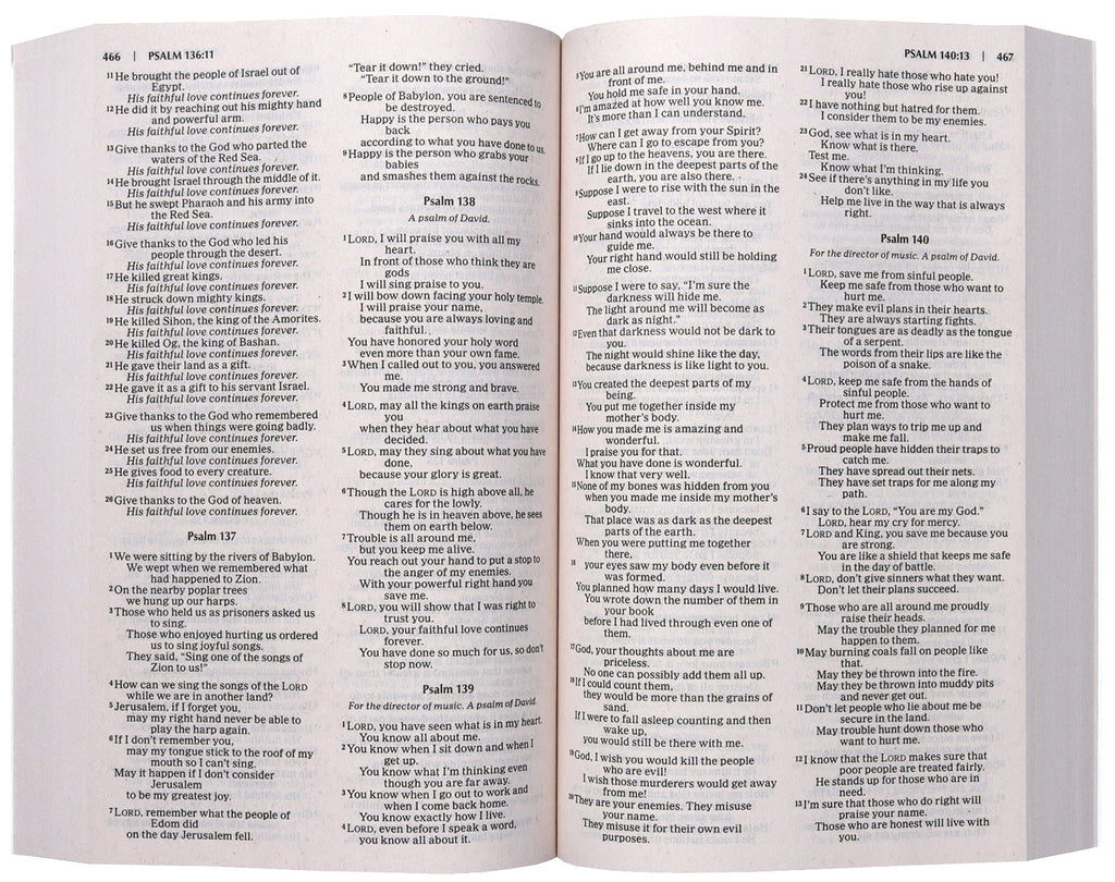 Blue and Fish cover NIrV Outreach Bible for Kids, a kids' Christian Bible for reading and learning