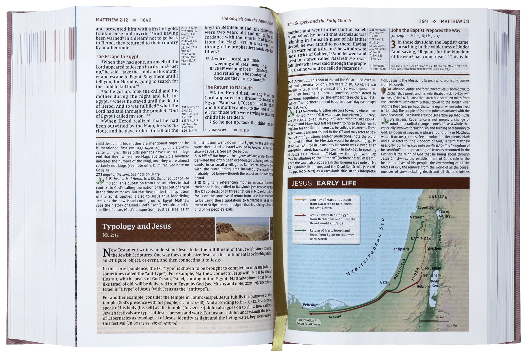 The NIV Study Bible, Fully Revised Edition, Red Letter Edition, Pink, a beautifully crafted Bible for study and devotion.