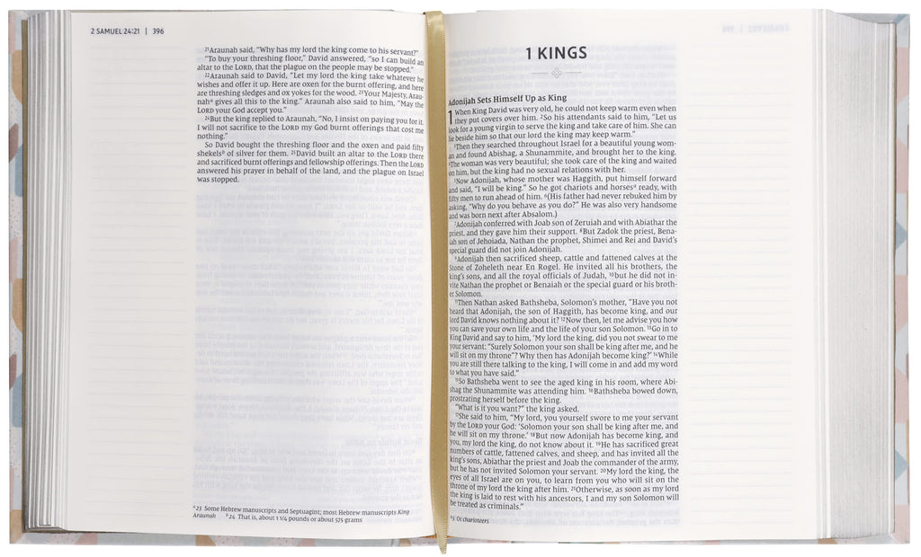 NIV Artisan Collection Bible Quilted (Red Letter Edition)