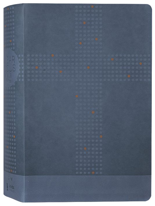 Blue NIRV Clear Focus Bible for Kids, a kid-friendly Bible for reading and learning