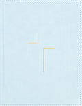The NIV The Jesus Bible, a blue edition featuring the New International Version translation, ideal for devotion and personal 