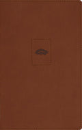 NIV Heritage Bible, Brown Leather Bound with Red Letter Edition and Page Edge Art