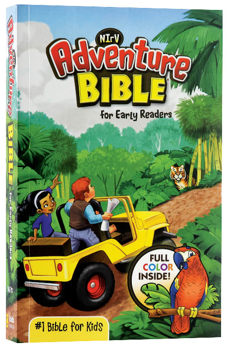 NIRV Adventure Bible for Early Readers in Black Letter Edition for young learners.