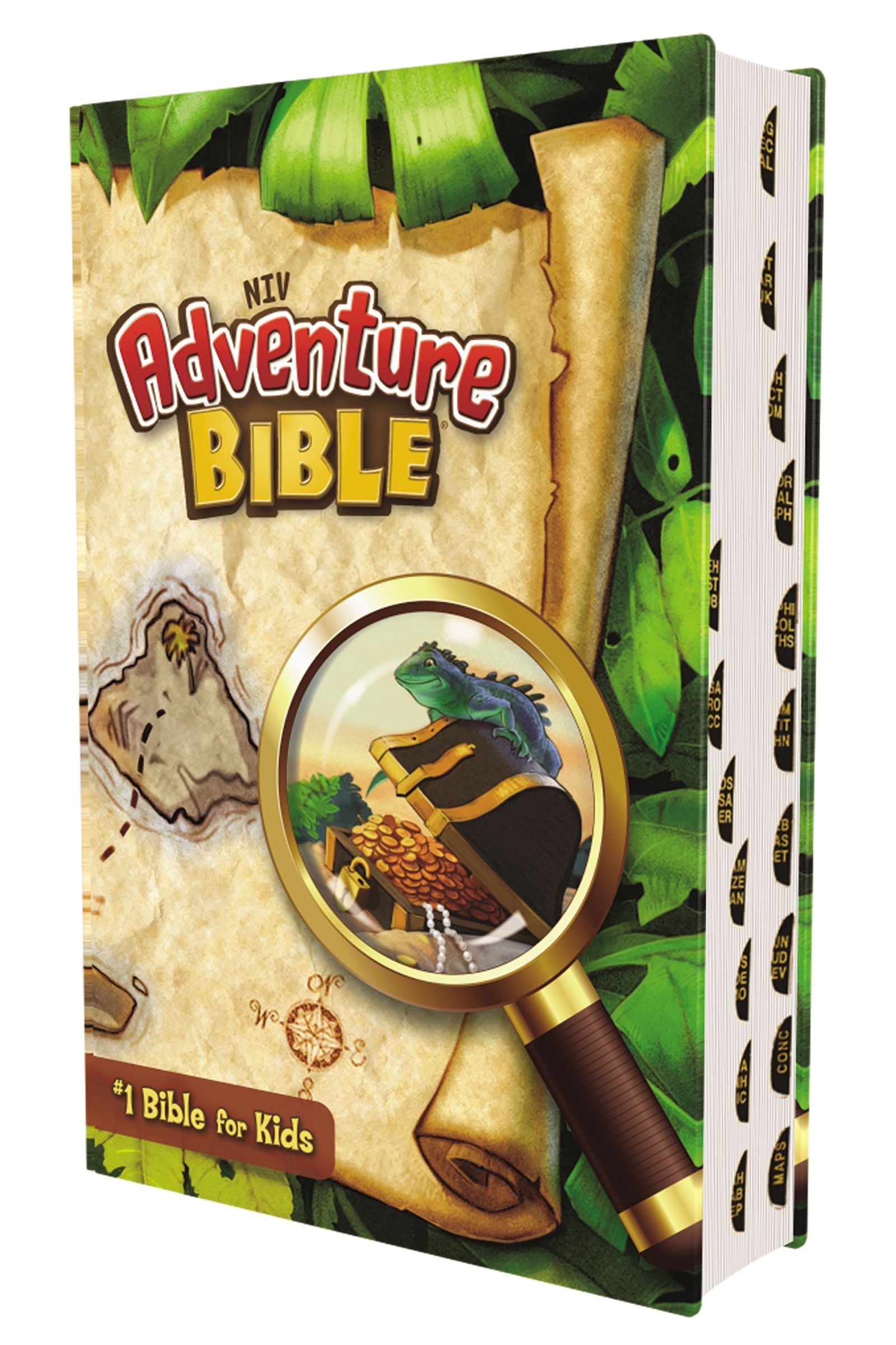 NIV Adventure Bible Indexed, Black Letter Edition, Bible Study Resource
