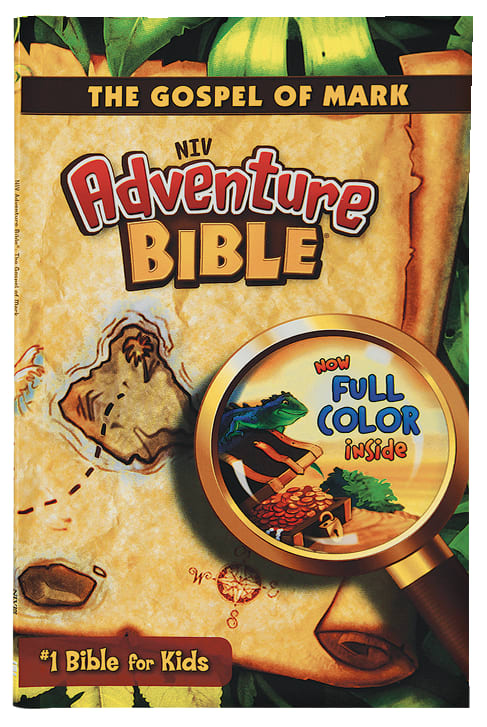 Explore the NIV Adventure Bible, featuring the Gospel of Mark in black letter edition.