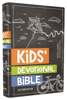 Kid's devotional Bible with black letter edition and NIRV translation.