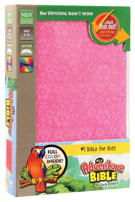 NIRV Adventure Bible For Early Readers Hot Pink (Black Letter Edition)