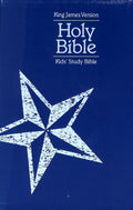 KJV Kids' Study Bible with Blue Star design, Black Letter Edition