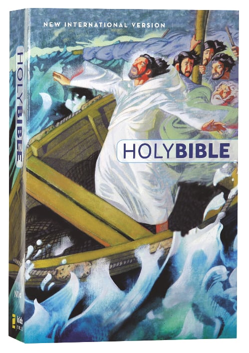 NIV Children's Holy Bible in Black Letter Edition for kids, a comprehensive Bible study resource
