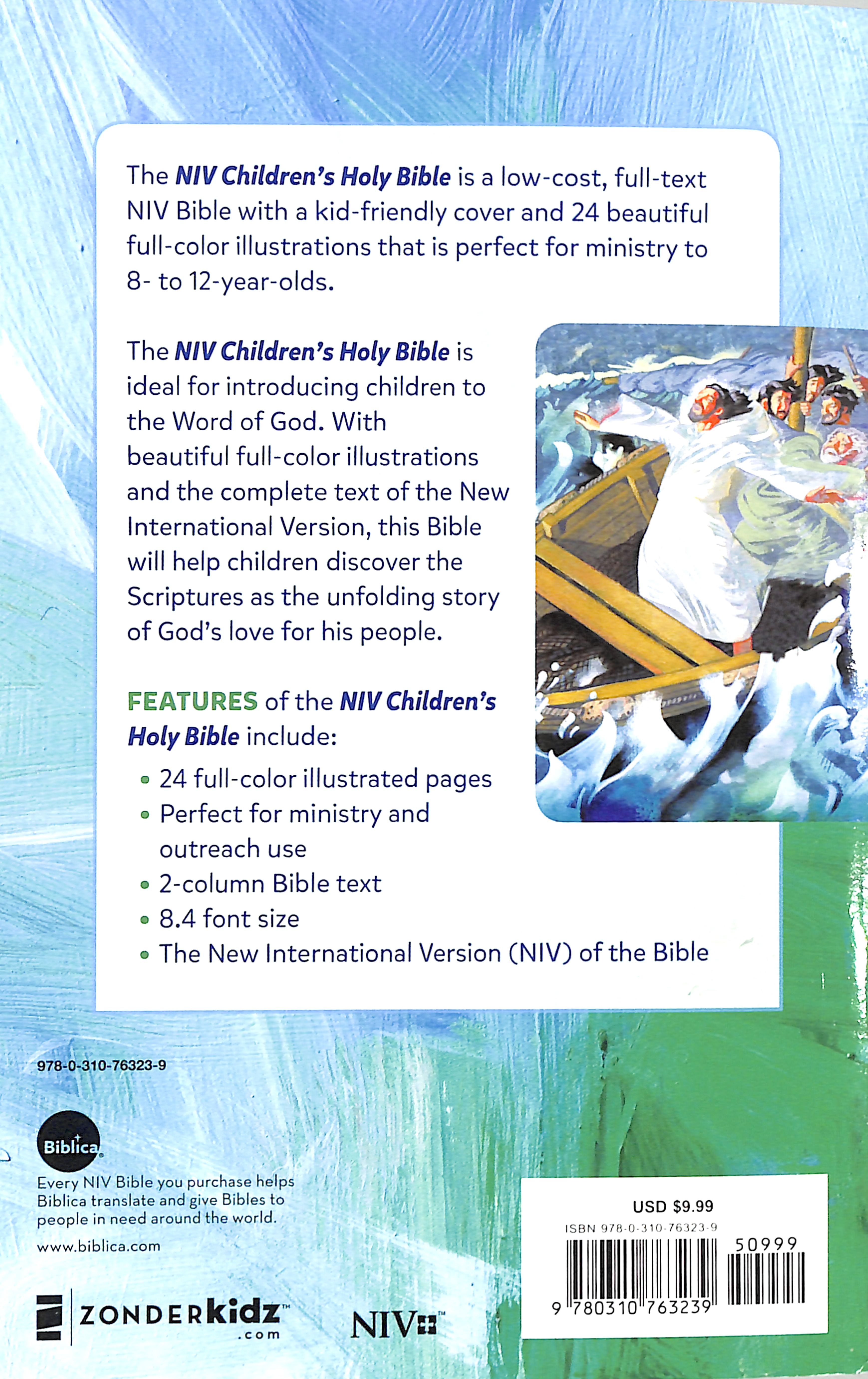 NIV Children's Holy Bible (Black Letter Edition)