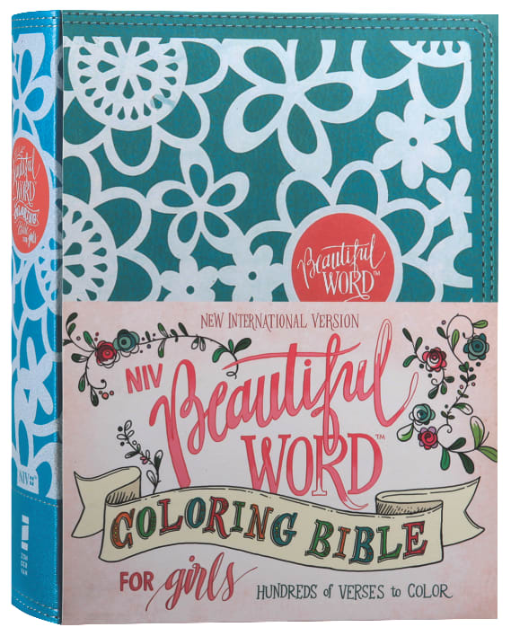 NIV Beautiful Word Coloring Bible for Girls, beautiful word coloring sections