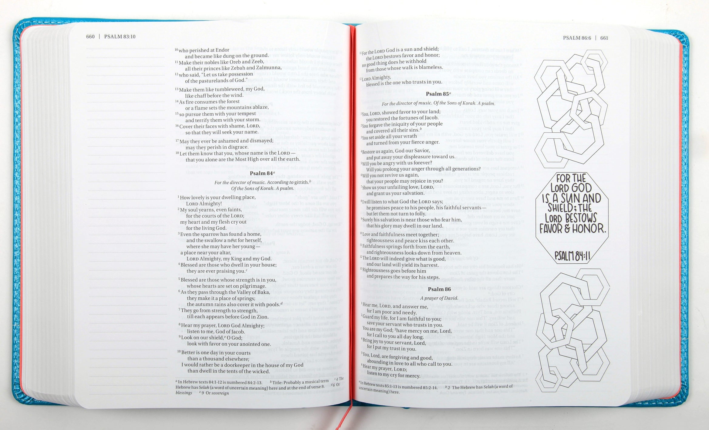 NIV Beautiful Word Coloring Bible for Girls, teal cover with black letter edition details