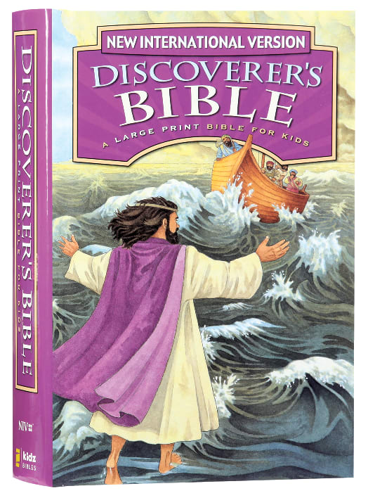 Large Print Bible for Children with NIV Discoverer's Bible