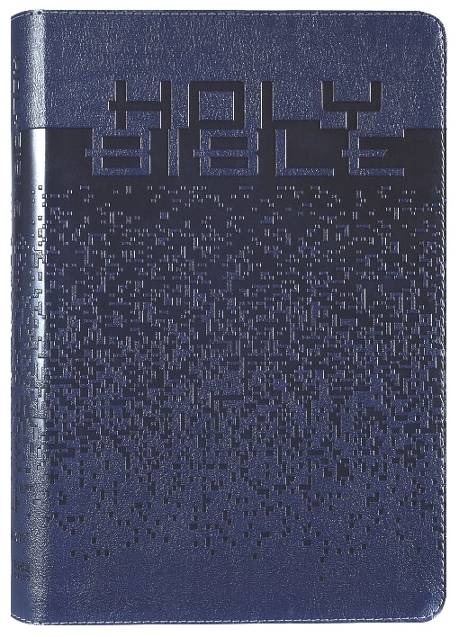 Large Print Blue NIRV Kids Bible, perfect for children to read and study