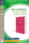 NIRV Bible For Kids Large Print Pink (Black Letter Edition)