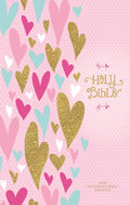 NIV Heart of Gold Holy Bible (Red Letter Edition)
