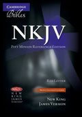 NKJV Pitt Minion Reference Brown Goatskin (Red Letter Edition)