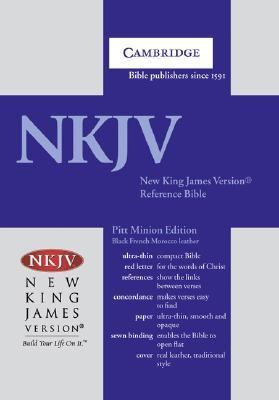 NKJV Pitt Minion Reference Bible Black Goatskin (Red Letter Edition)