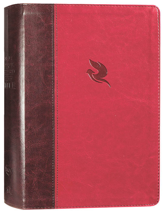 NKJV Spirit-Filled Life Bible in burgundy red letter edition, a comprehensive study Bible for personal spiritual growth