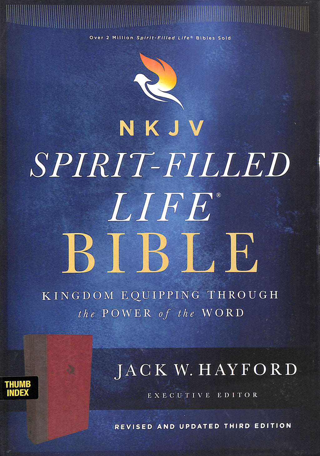 NKJV Spirit-Filled Life Bible, burgundy indexed, red letter edition, third edition, Christian study Bible