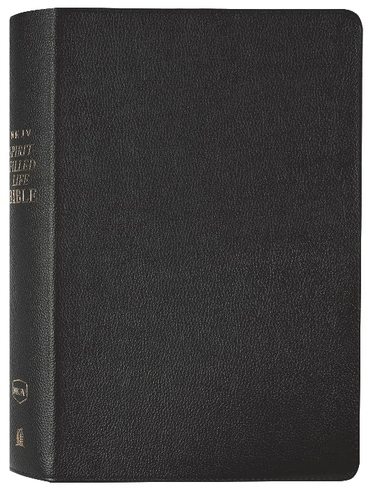 NKJV Spirit-Filled Life Bible Black Red Letter Edition Bible
