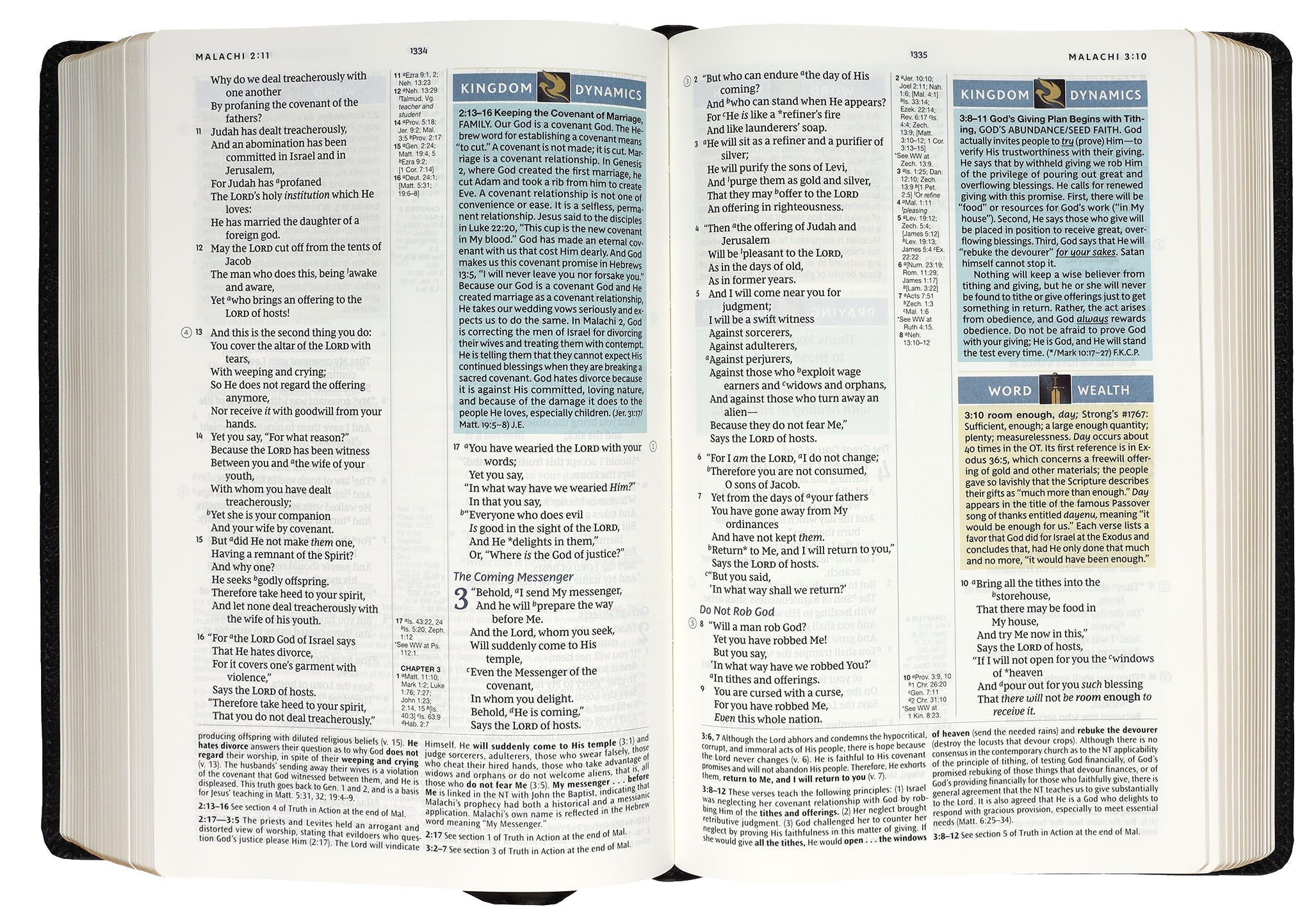 NKJV Spirit-Filled Life Bible Black Red Letter Edition Bible