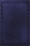 NKJV Super Giant Print Reference Bible with Leathersoft cover and navy color