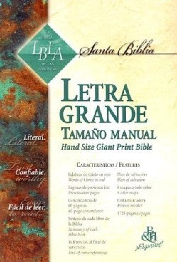 Large Print NASB Bible with Black Indexed Pages, Giant Font Size for Easy Reading