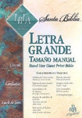 Lbla Letra Grande Tamano Manual Negro (Nasb Handsize Giant Print Black)