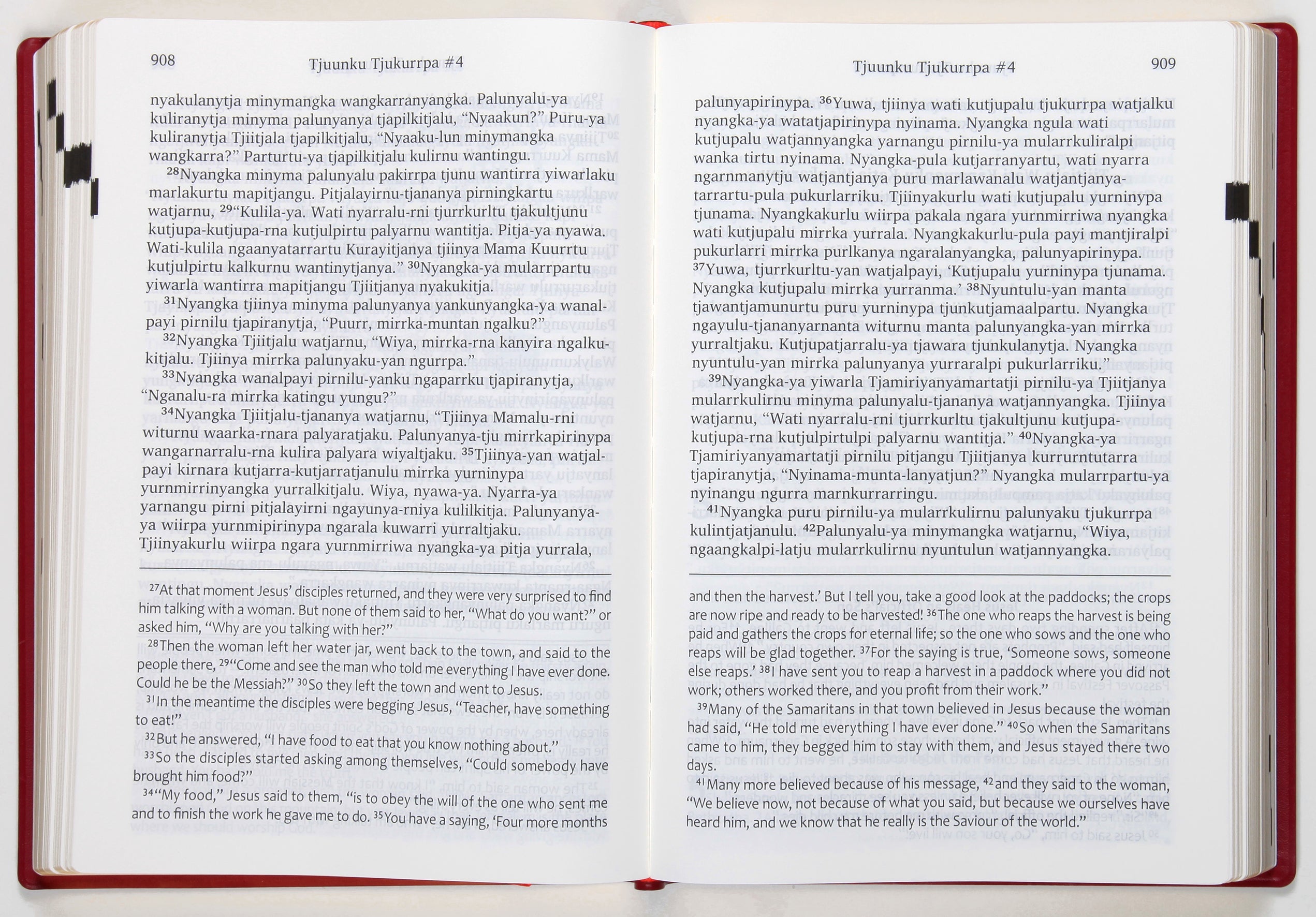 Ngaanyatjarra/English New Testament With Some Old Testament in Ngaanyatjarra Only