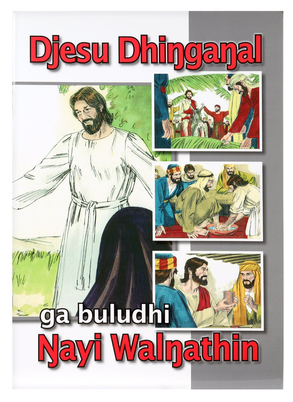Jesus Died & Rose Again: Easter Activity Book a4 size (Djambarrpuyngu)
