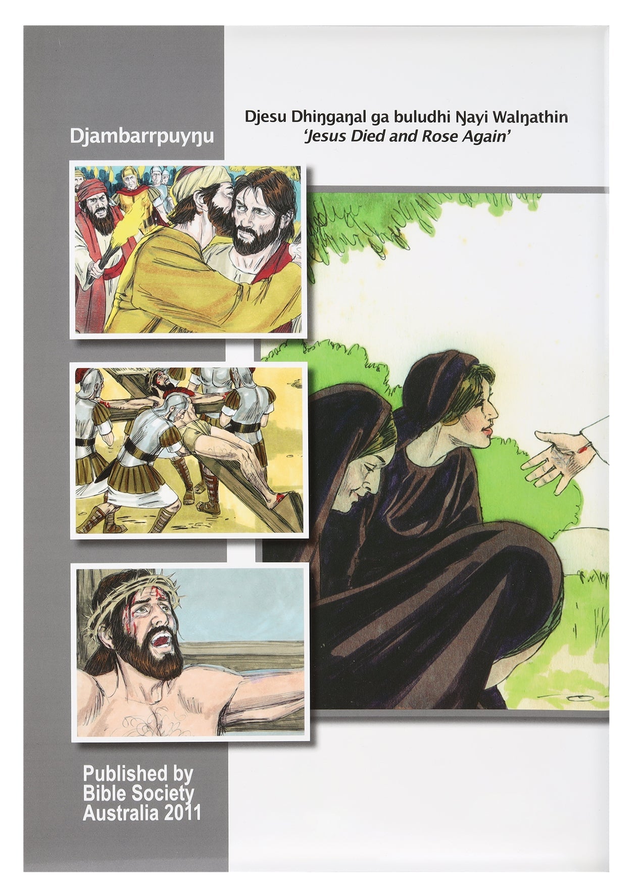 Jesus Died & Rose Again: Easter Activity Book a4 size (Djambarrpuyngu)