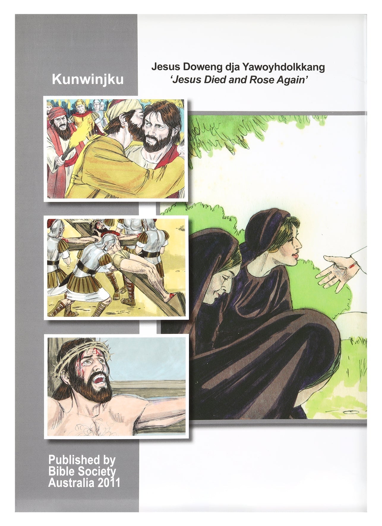 Jesus Died & Rose Again Easter Activity Book a4 size (Kunwinjku)