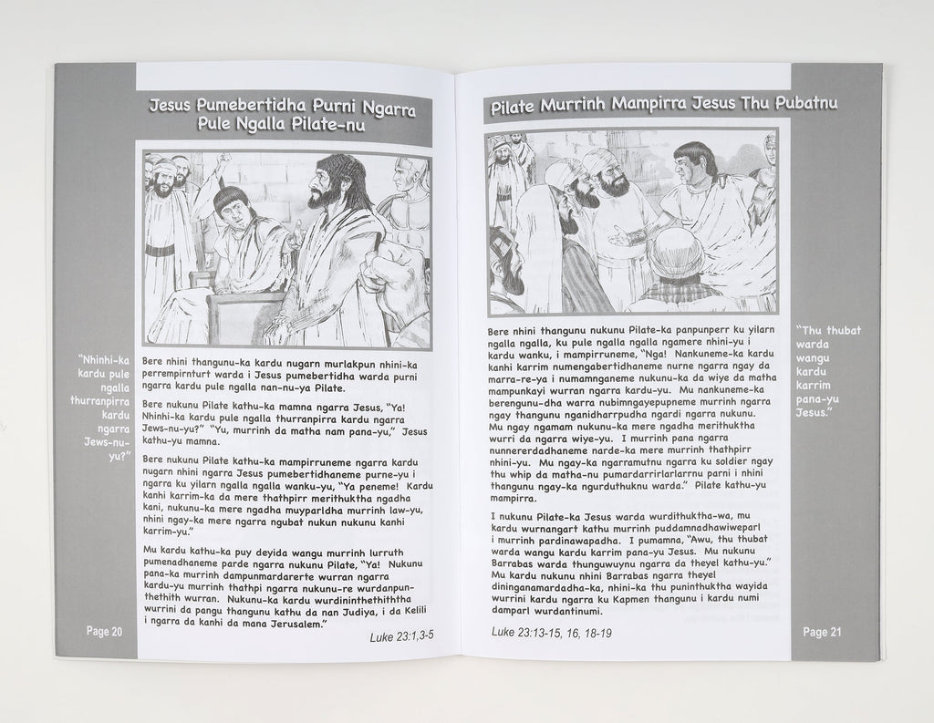 Jesus Died & Rose Again Easter Activity Book a4 size (Murrinhpatha)