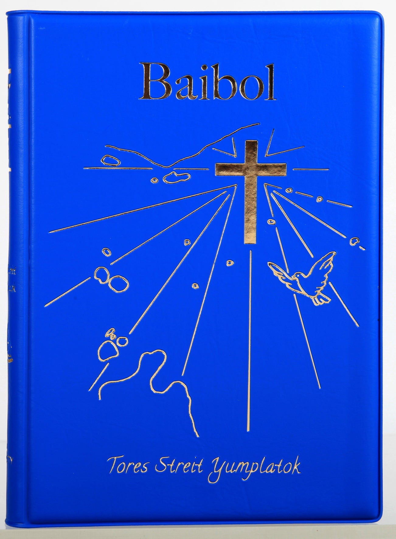 Torres Strait Creole Yumplatok Bible blue cover