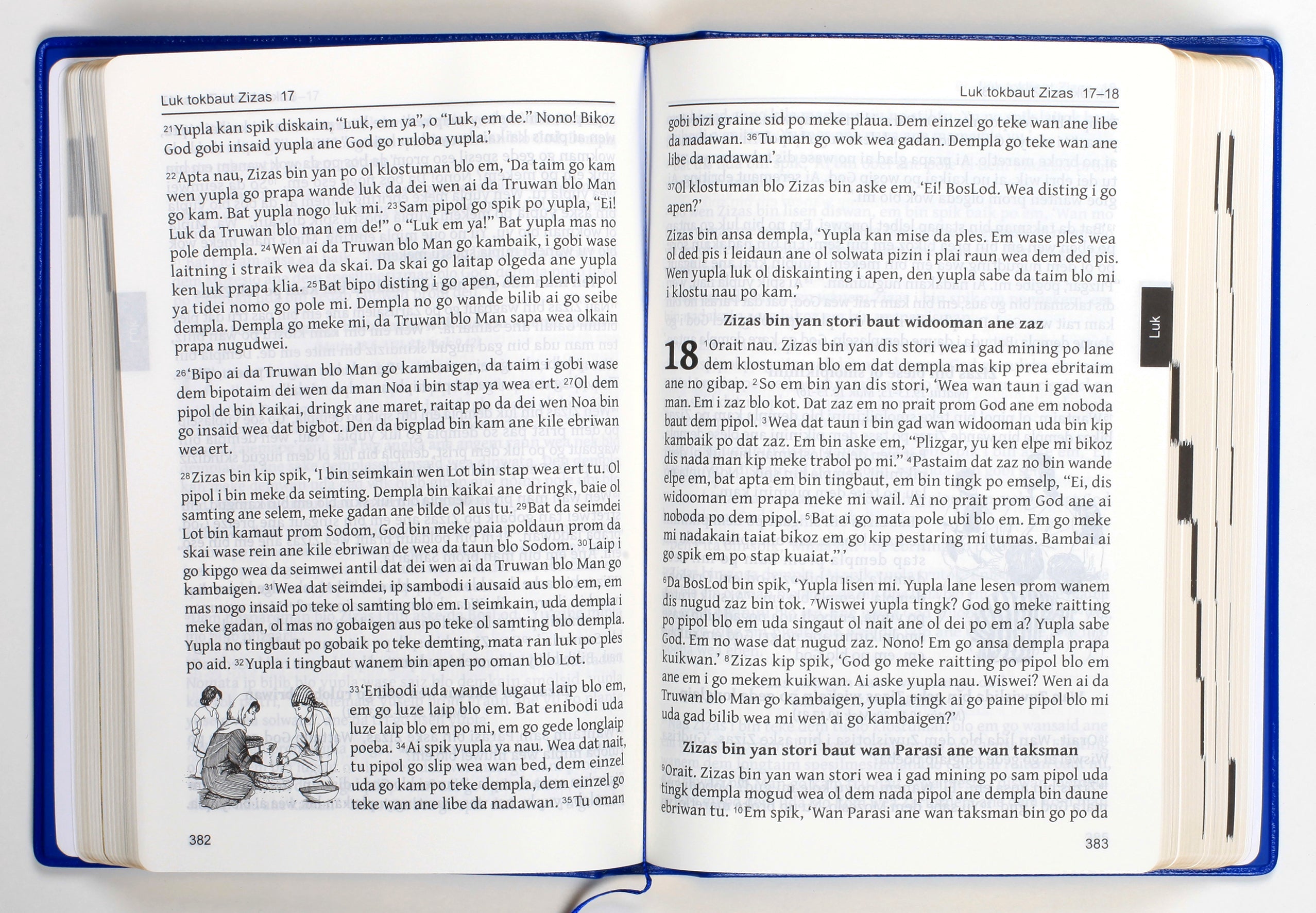 Torres Strait Creole Yumplatok Bible blue cover
