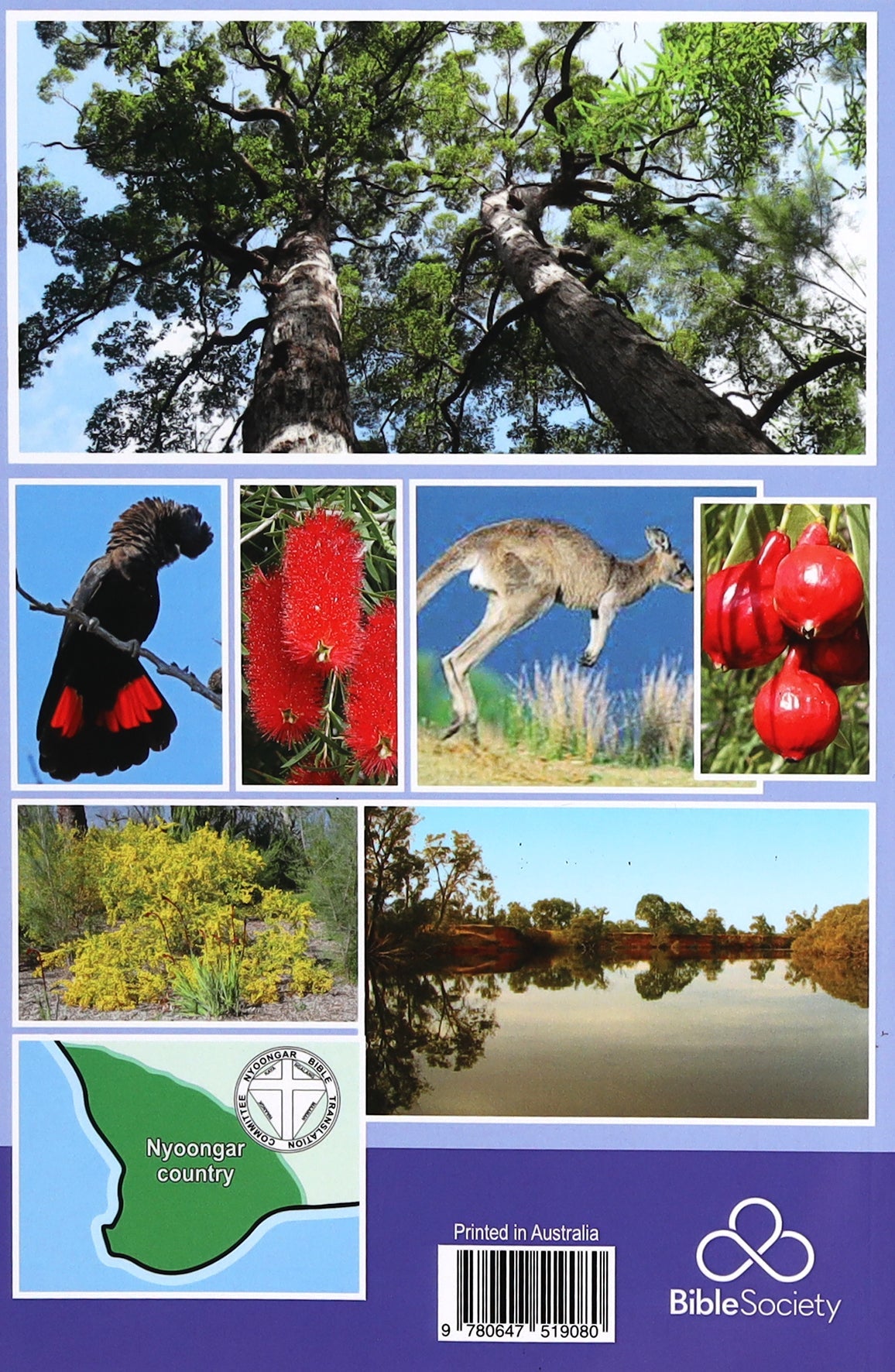 Nyoongar-English translation of the Gospel of Luke in multiple languages