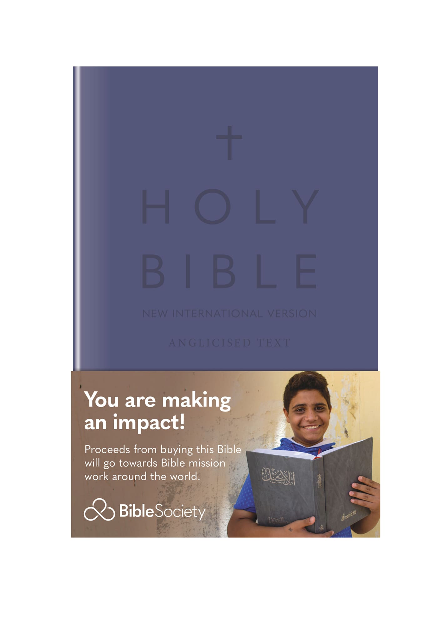 Buy NIV Bible in Blue Lavender Slimline Edition Online