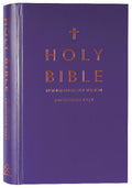 NIV Anglicised Black Letter Edition Ultraviolet Slimline Bible