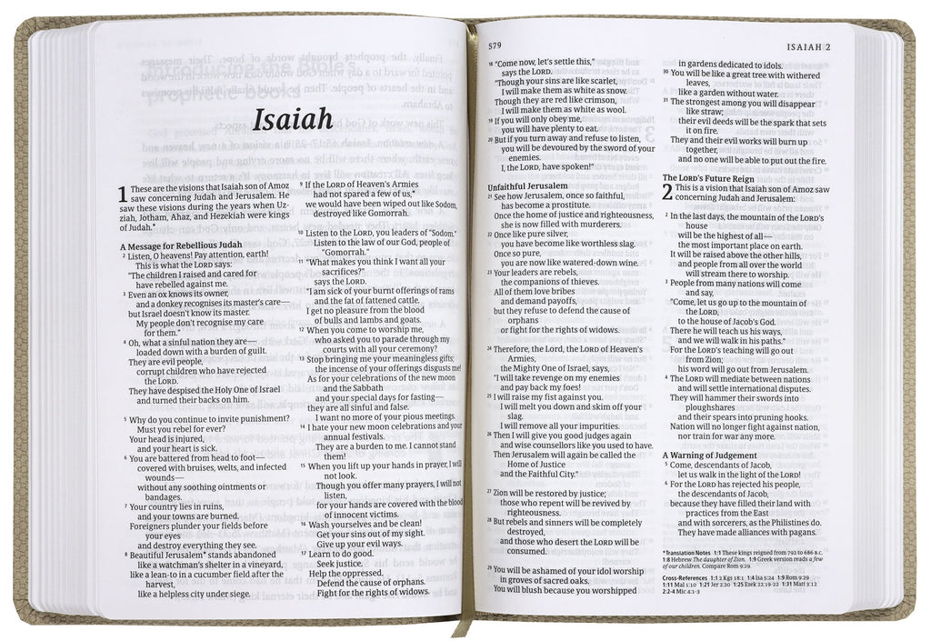 NLT New Beginnings Bible (Anglicised) Natural
