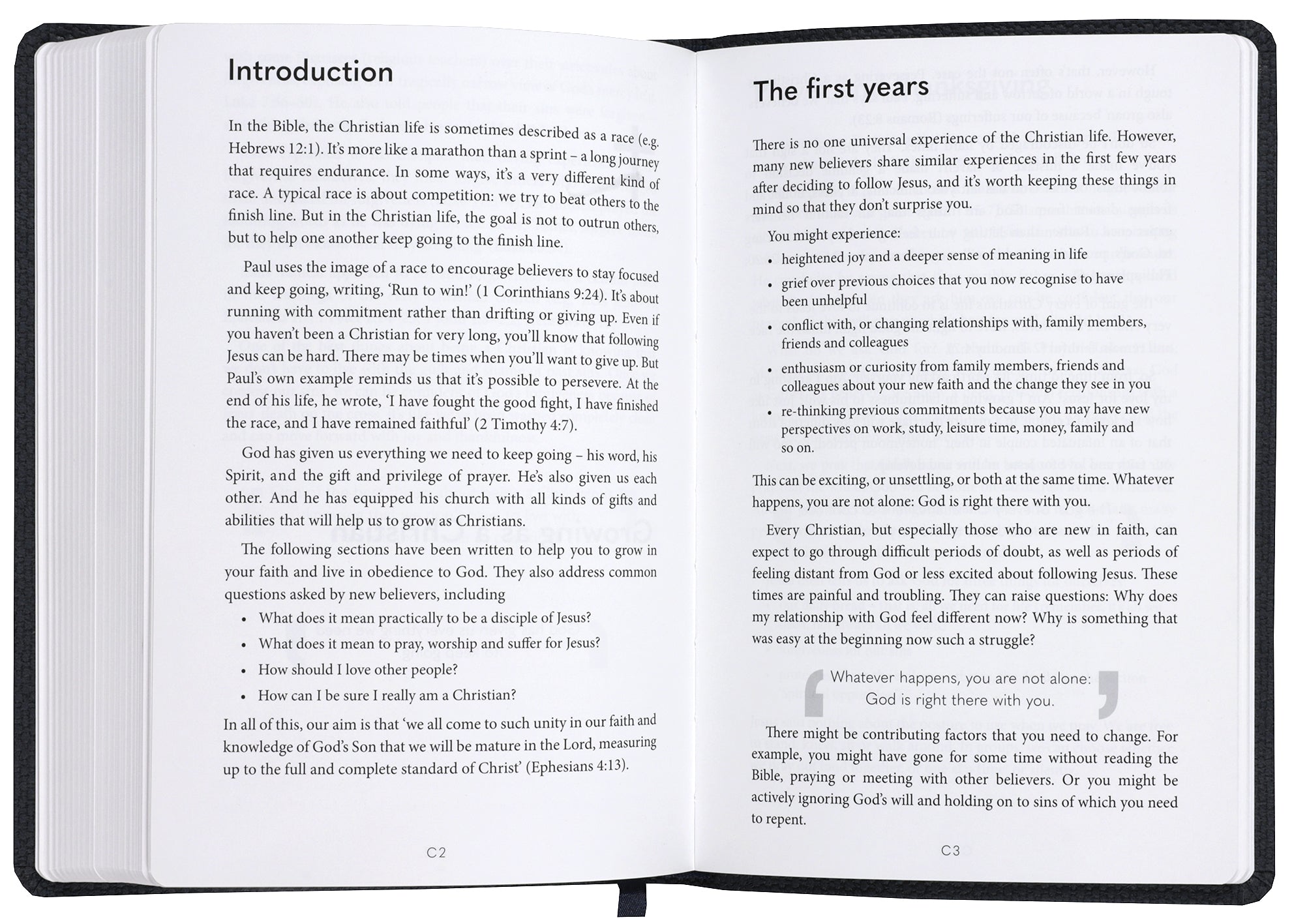 NLT New Living Translation Bible with navy cover, Anglicised translation